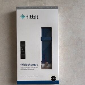 Fitbit Charge 2 Classic Accessory Band - Blue
